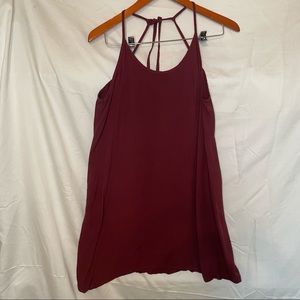 Brandy Melville Burgundy Long Cami Tank One Size